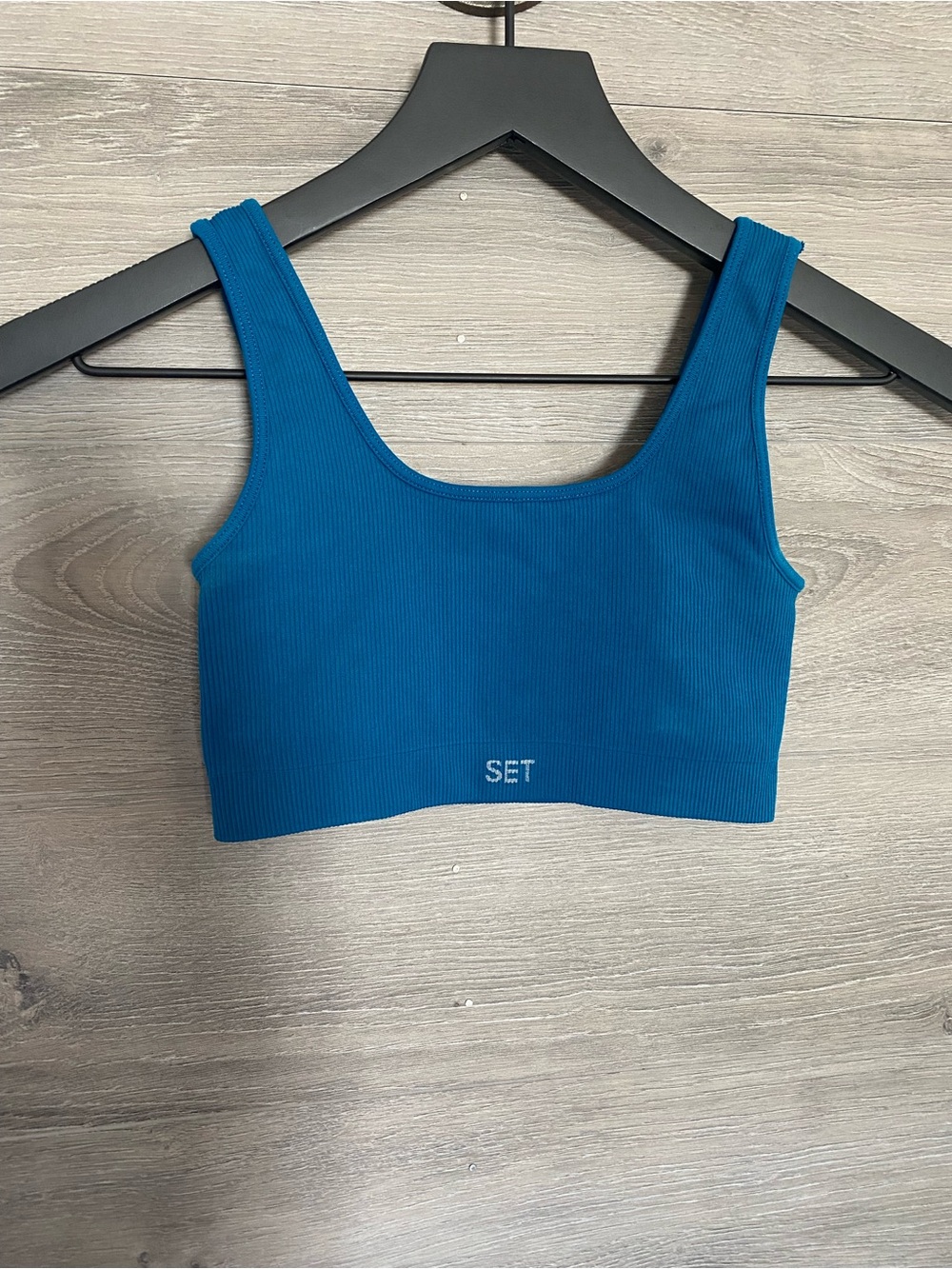 SET Active Seamless Sports Bra Blue